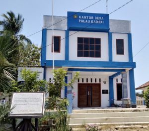 Kantor desa Pulau Kampai yang baru