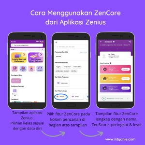 Cara menggunakan ZenCore pada aplikasi Zenius