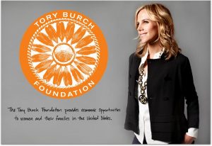 aktivitas sosial tory burch melalui tory burch foundation 