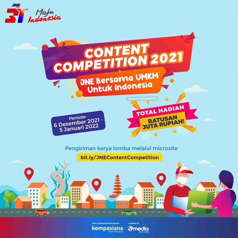 Lomba blog JNE content competition 2021 di Kompasiana
