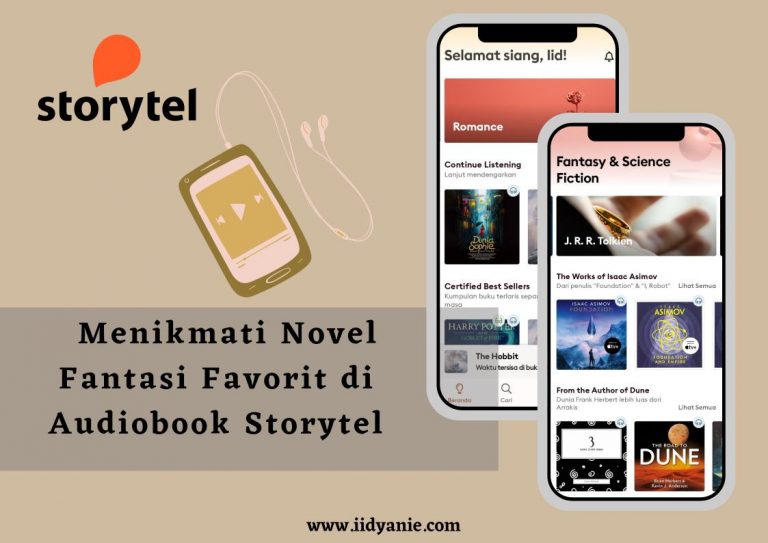 Menikmati novel fantasi favorit di aplikasi audiobook storytel audiobook indonesia