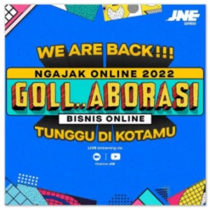 Program JNE Ngajak online 2022 kolaborasi bisnis online