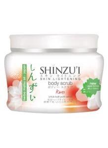 Shinzui kirei lightening body scrub untuk kulit cerah bersinar