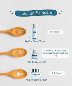Takaran skincare saviosa hydra glow brightening series