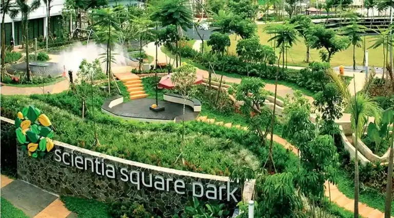 wisata kota tangerang scientia square park