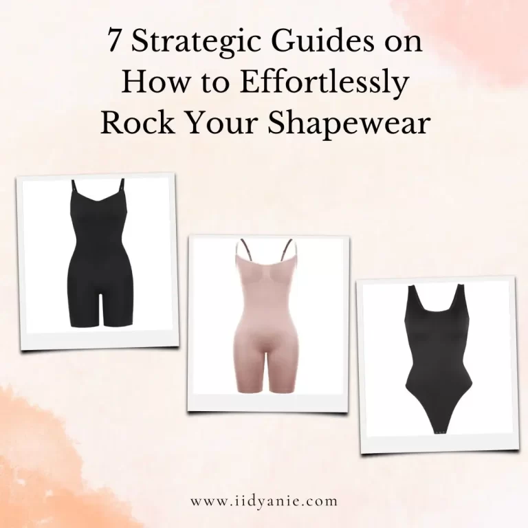 Strategic guide how to effortlessly rock your shapewear