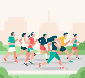 Bandung 10K Lomba lari dengan komunitas dan alam