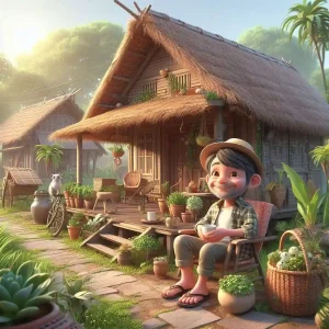 Hidup Slow Living di desa, bisakah