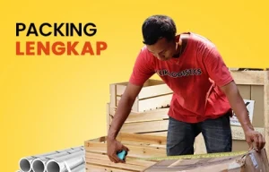 Packing lengkap ekspedisi Jakarta Makassar