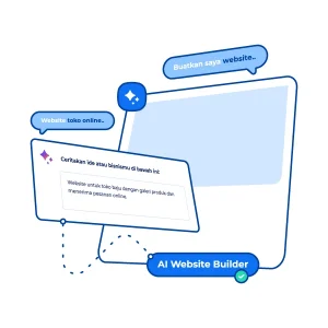 Membuat website dengan ai website builder