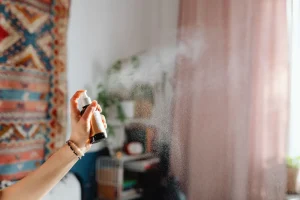 Semprot nyamuk agar lingkungan bersih